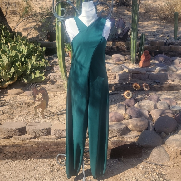 Vintage Pants - Disco Fever Vintage 70s /80s Jogger Style Jump Suit